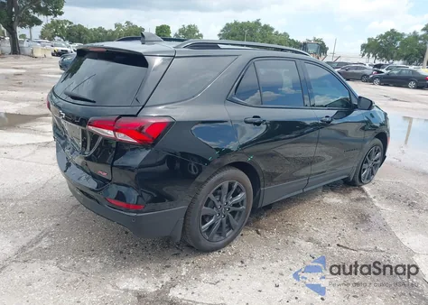 2024 Chevrolet Equinox Fwd Rs из США, поврежденный, VIN 3GNAXMEG8RL208566